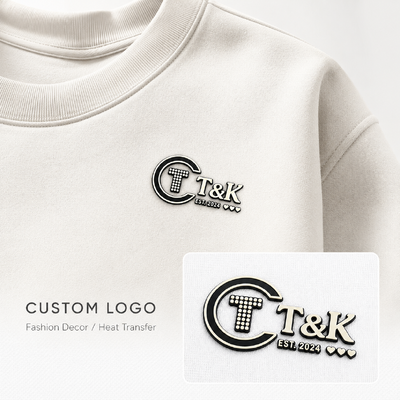 Premium Custom Silicone Heat Transfer Labels with 3D Raised Logo for Clothing Sportswear Activewear Jackets Bags and High-End Apparel Branding