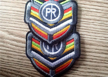 Durable Colorful Embroidered Patches Of Brand Logo For Garment