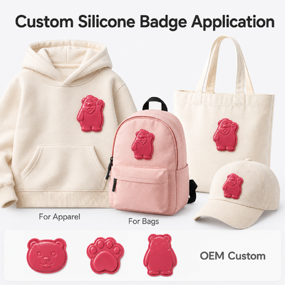 Promotional Souvenir Gifts Custom Bear Fridge Magnets Badge Full Colorful Oekotex TPU Shape Magnets