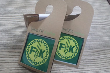 Personalized Recyled Printed Paper Hang Tag / Apparel Accessories