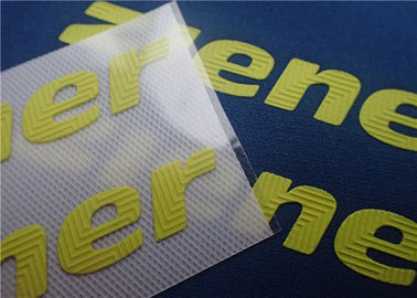 Special Surface Light Yellow Brand Heat Transfer Labels For Garment