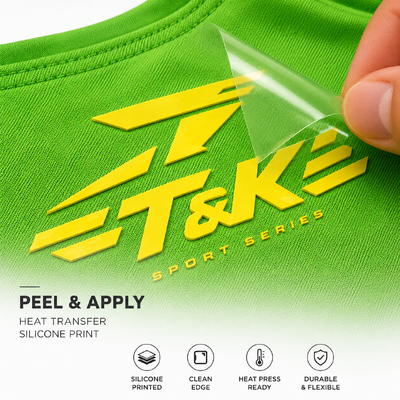 Heat Transfer Clothing Labels Custom Printed Durable Tags for Garments Apparel and Textile Identification Solutions