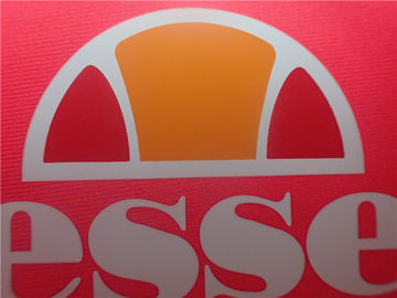 Customized Screen Printing Label , Eco - Friendly Ink Plane Heat Transfer Patches For Clothing