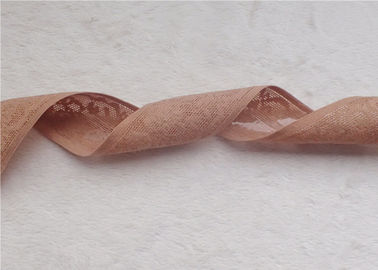 Non Slip Sewing Jacquard Elastic Band Lace Bra Straps Trimming For Belly Pants