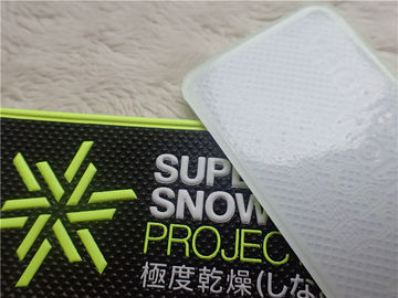 High Frequency Embossed TPU Custom Clothing Patches Screen Printing For Sportswear Label