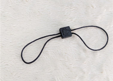 Custom Brand Logo Nylon Hang Seal Plastic String Tag For Clothing / Shoes