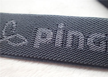 Color Shades Of Grey Jacquard Elastic Band For Waistband Or Underwear