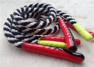 Double Color Polyester Non Elastic Cord With Shiny Silicone Endings For Jacket