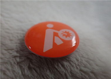 Customized Round And Small Epoxy Patches For Car Logo / Furniture / Trademark