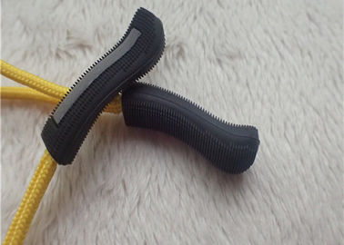 Reflective Strip Silicon Zipper Puller Stability Eco - Friendly