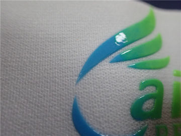 Shiny Colorful Silicone Printing Logo Soft Elastic Band Non - Toxic