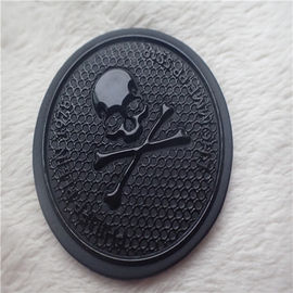 Cool Men 's Coat Skull Logo Eye - Catching Custom TPU Patch For Fashionable Brand