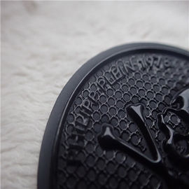 Cool Men 's Coat Skull Logo Eye - Catching Custom TPU Patch For Fashionable Brand