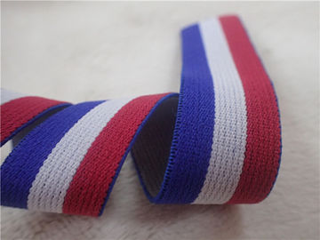 2CM Colorful  Jacquard Elastic Webbing For Garment 100% Polyester Material