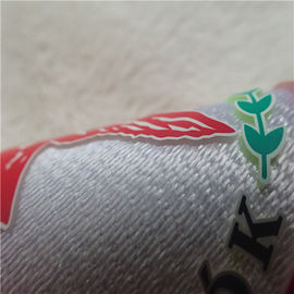 Three Diemensional Custom Clothing Patches High Density Printing Tatami With Embossed Logo For Sportswear