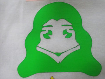 Tearproof Heat Transfer Garment Labels  ,  Colorful Silicone Label For Clothing