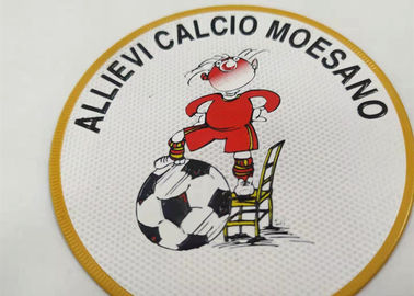 Personalized Custom Clothing Patches Iron On Heat Transfer 3D Embossed Logo Sticker High Frequency