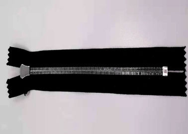 Colorful 5# And Small Metal Teeth  Zippers For Coats / Open Ended Metal Zips