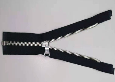 Fashionable 10# Metal Brass Zipper Nickel Free Color For Shoes Eco Friendly