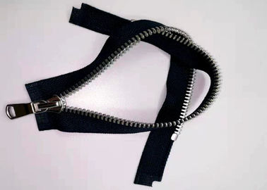 Fashionable 10# Metal Brass Zipper Nickel Free Color For Shoes Eco Friendly