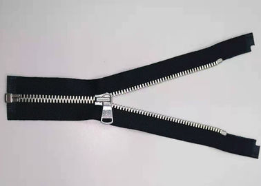 Fashionable 10# Metal Brass Zipper Nickel Free Color For Shoes Eco Friendly