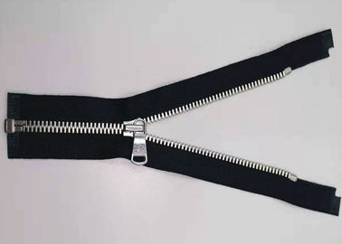 Fashionable 10# Metal Brass Zipper Nickel Free Color For Shoes Eco Friendly