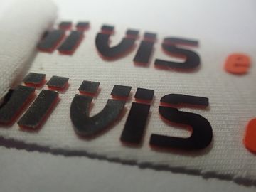 Normal Ink Of High Density Heat Transfer Clothing Labels Customized Shape