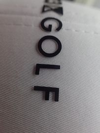Screen Printing Silicon Heat Transfer Clothing Labels For Cap / Heat Transfer Patches