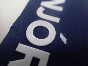 Custom Logo Silicon Heat Transfer Clothing Labels For Luggages