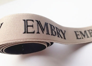 OEKO Jacquard Shoe / Jackets Colored Elastic Band 1cm 2cm 3cm Customized