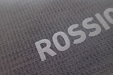 Silver Screen Printing Label / Silk Screen Stickers White Custom Logo