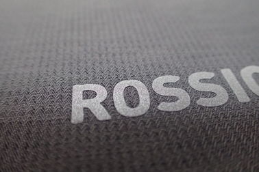 Silver Screen Printing Label / Silk Screen Stickers White Custom Logo