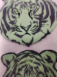 Eco - Friendly Iron On Garment Heat Seal Rubber Patches
