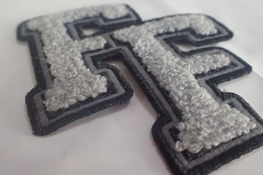 100% Towel Sew Chenille Custom Embroidered Patches