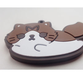 Personalized Custom Made Soft Plastic Silicone Badge