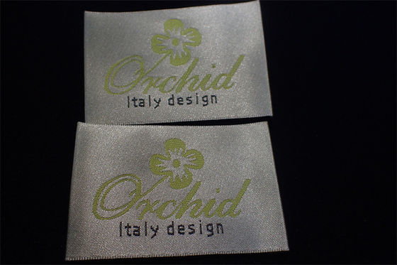 High Density Cotton Woven Clothing Labels Customized For Clothes
