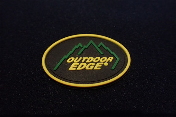 Custom Design Clothing 3D Rubber Patches Garment Label Custom Logo