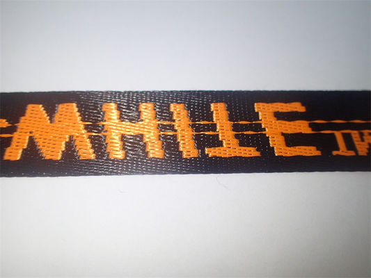 Fashion Style Strong and Hardwearing Jacquard Webbing Customized Logo