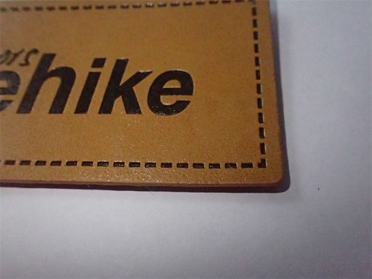 Custom Embossed Leather Patches For Jeans And Bags
