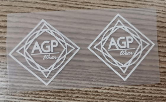 High Quality Clothing Heat Transfer Labels 3D Printing Silicone