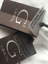 Multi - Function Vintage Luaggage / Clothing Hang Tags With Plastic Card