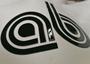 Factory Custom 3D brand logo sillicon heat press transfer labels