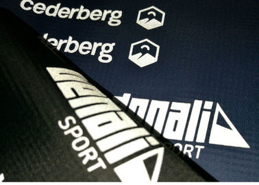 High Elasticity Brand Logo Reflective Heat Press Tagless Labels For Ski Suit