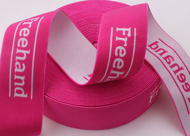 Jacquard Type Stretch Yoga Elastic Band For Exercise , Durable Elastic Fabric Bands