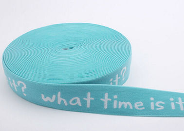 Non Slip Decorative Elastic Band , Soft Fabric Elastic Bands For Clothes