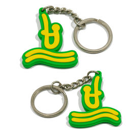 Classic style pvc key holder 3d pvc key chains 2d pvc keyring