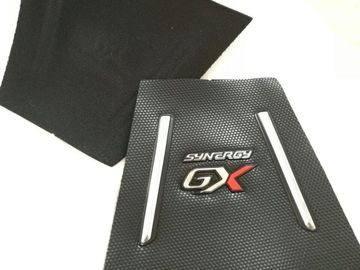 Custom Made Raised Rubber Heat Transfer Clothing Labels Silicone Rubber​ Logo