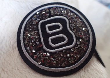 Iron Handmade Imitation Diamond Patches For Equestrian Clothing