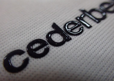 Screen Print High Density Flexible Heat Transfer Labels With Custom Name Logo