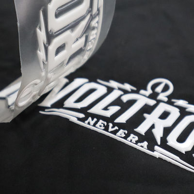 Custom 3D HF Tpu Heat Transfer Logo 3D Tpu Label Transfer Tpu Logo For Garment